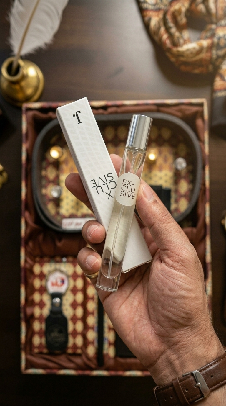 Luxury Men’s Gift Set – Wallet, Perfume, Pen, Cufflinks & Keychain (Premium 6-Piece Box)