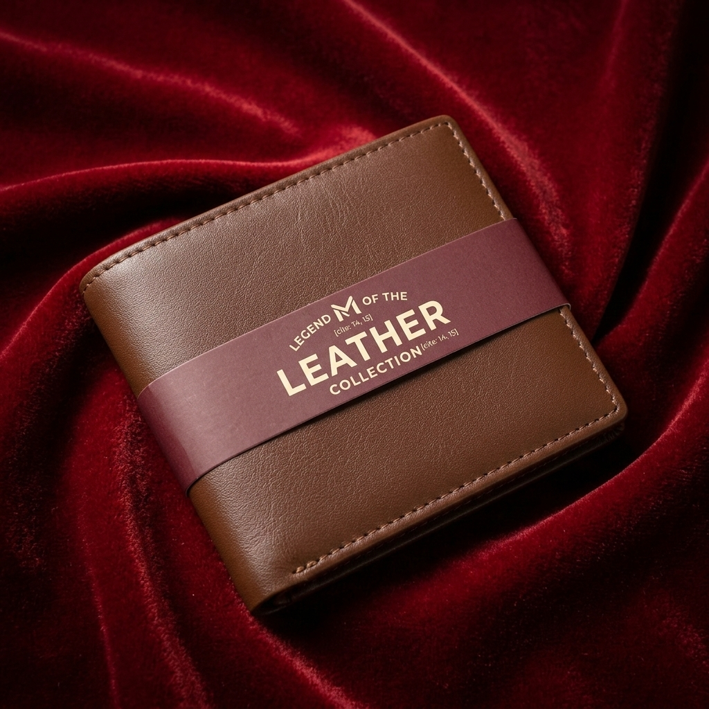 Luxury 6-Piece Men’s Leather Gift Set – Belt, Wallet, Card Holder, Pen & Cufflinks