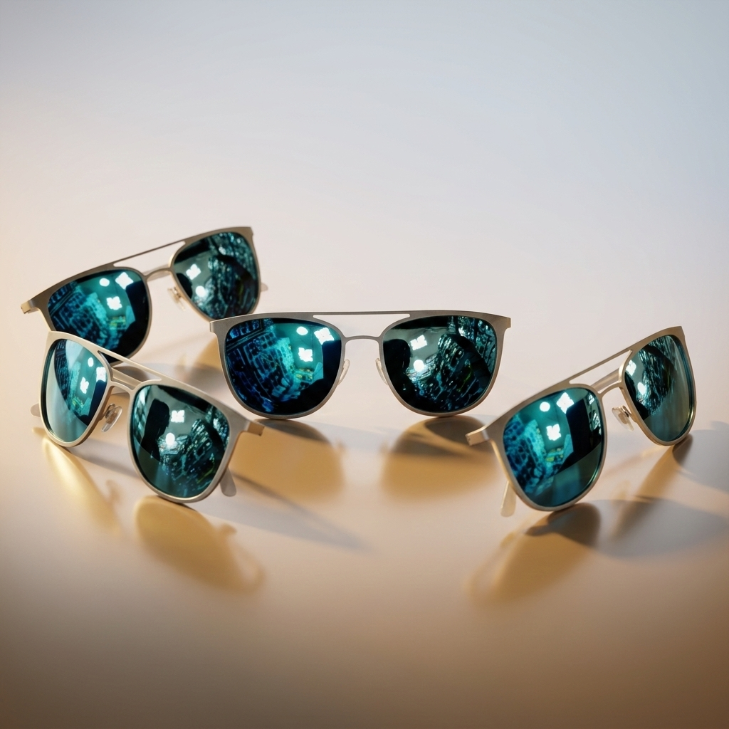 Premium Polarized Aviator Sunglasses – Blue Mirror Lens | UV400 Protection